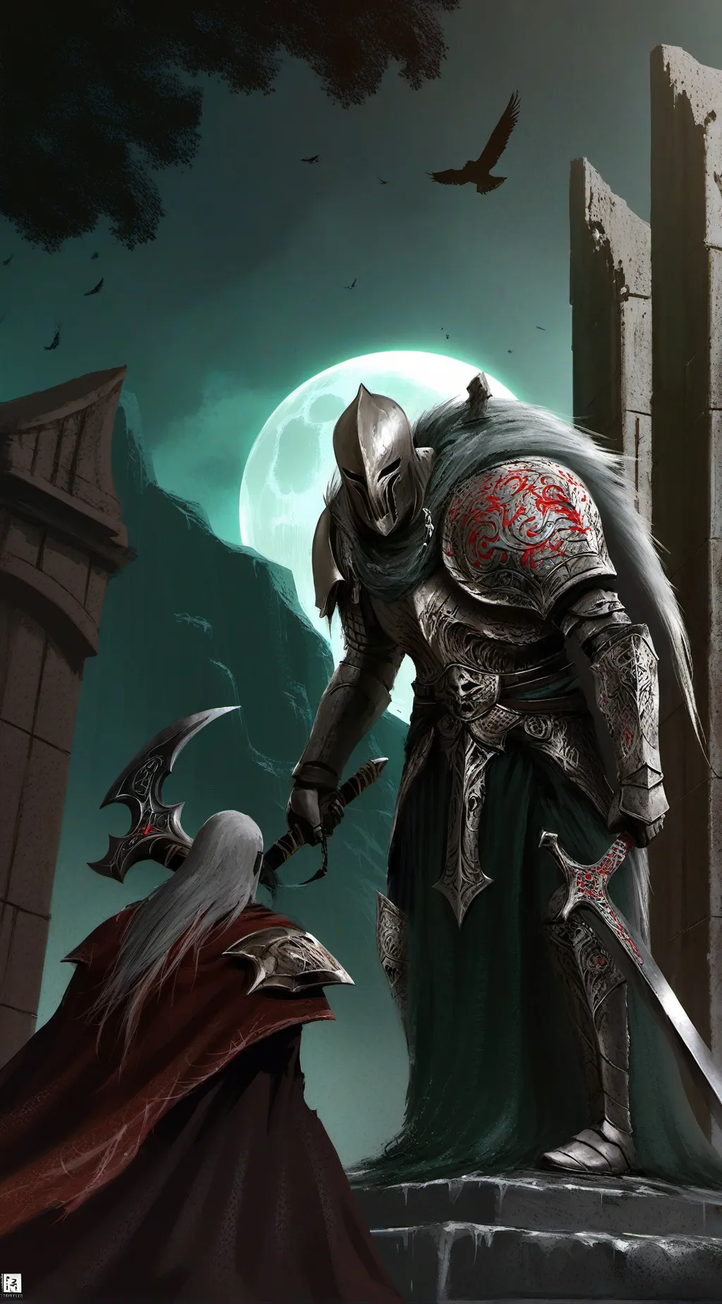 ai character: The Jailer background