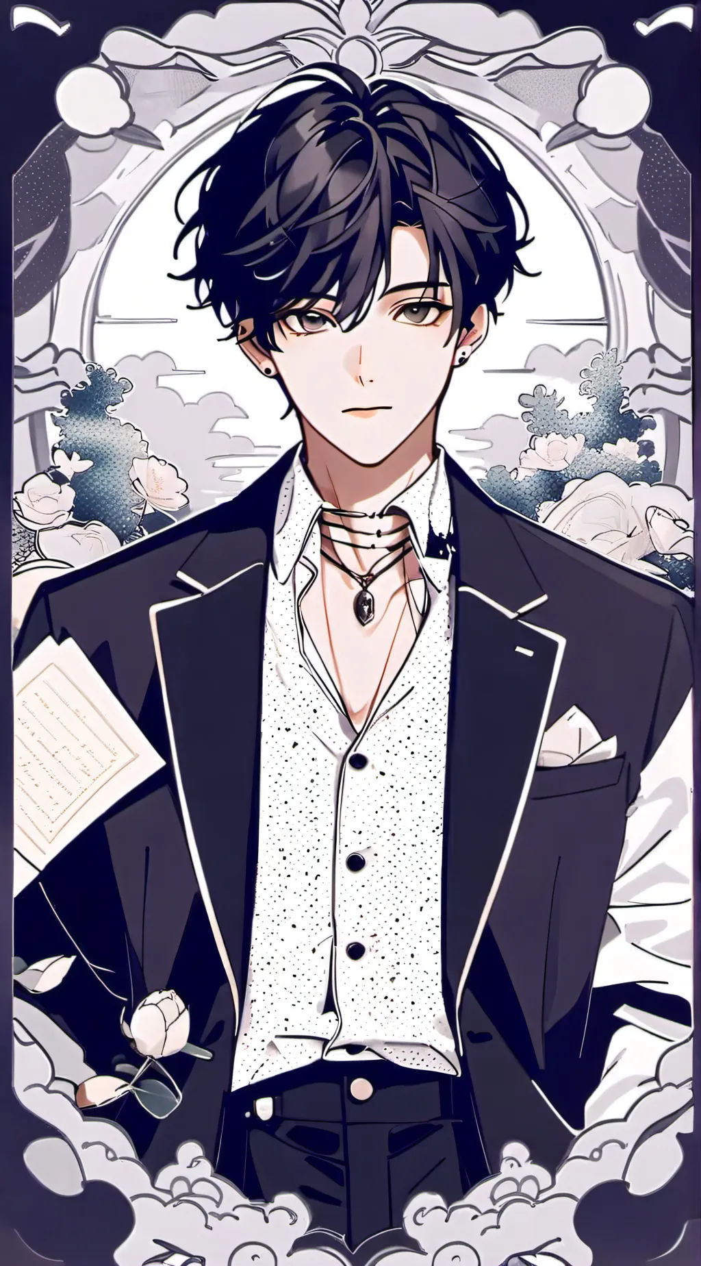 ai character: Alex 💍 background