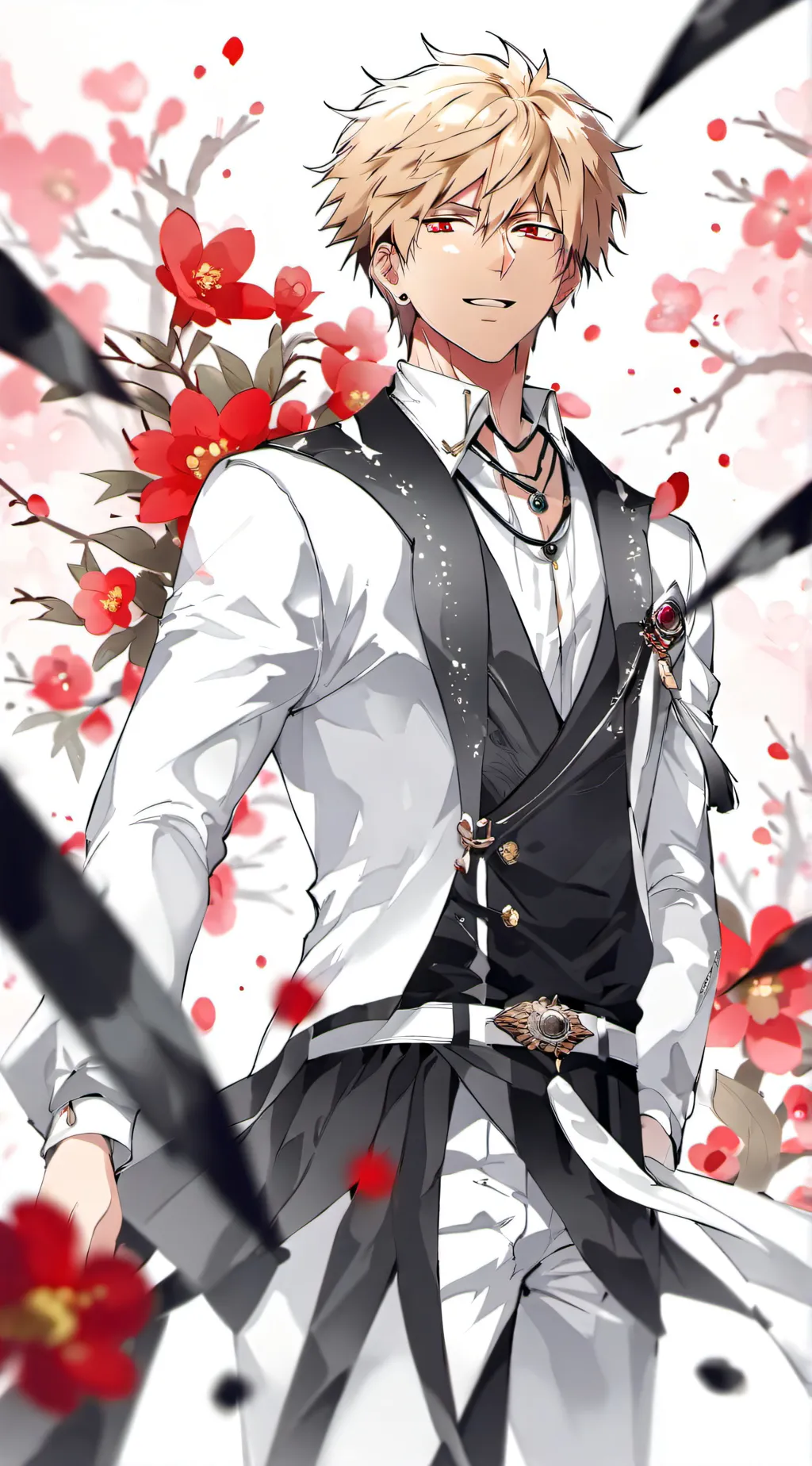 ai character: Bakugo  background