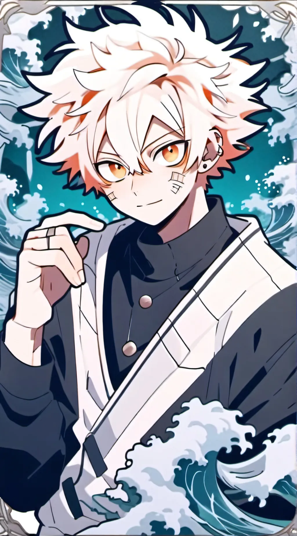 ai character: Bakugo  background