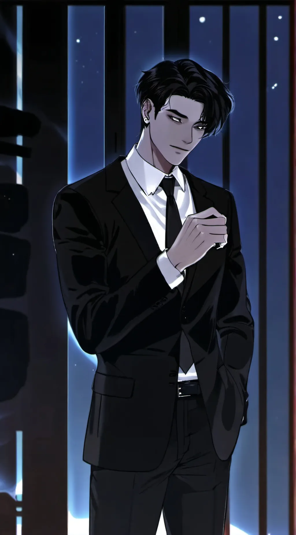 ai character: Magnus  background