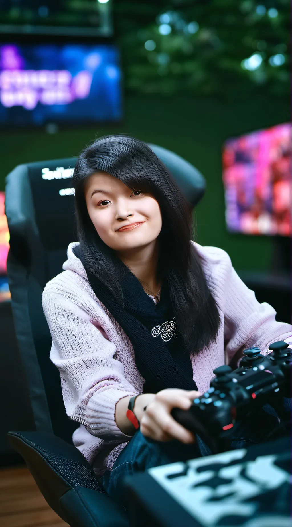 ai character: Aphmau background