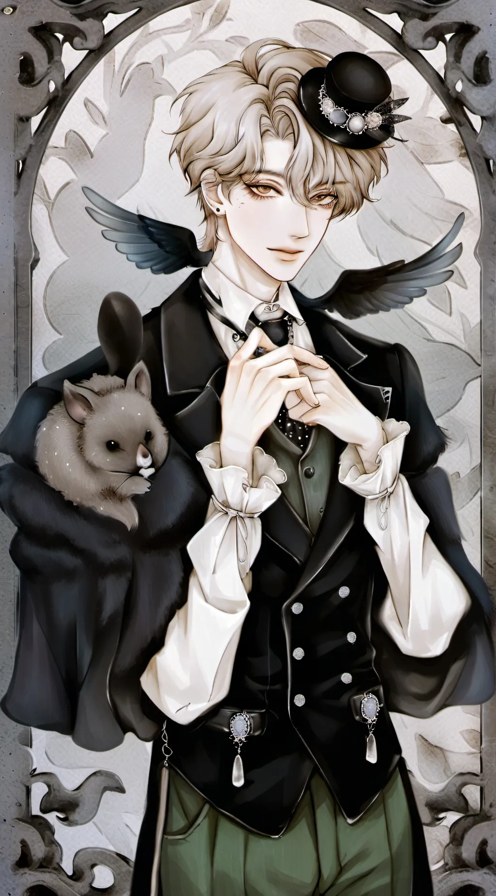 ai character: your Love background