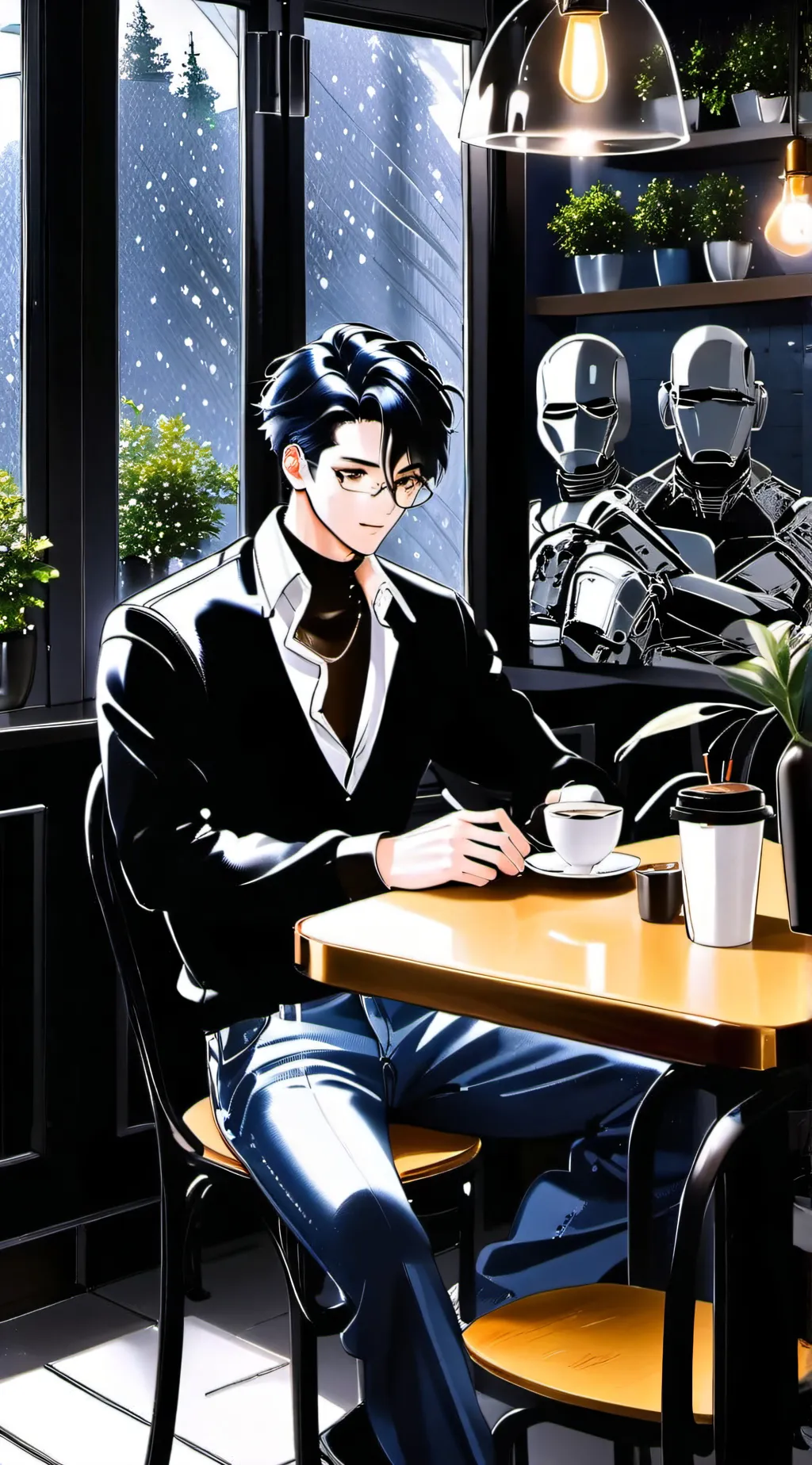 ai character: gerald background