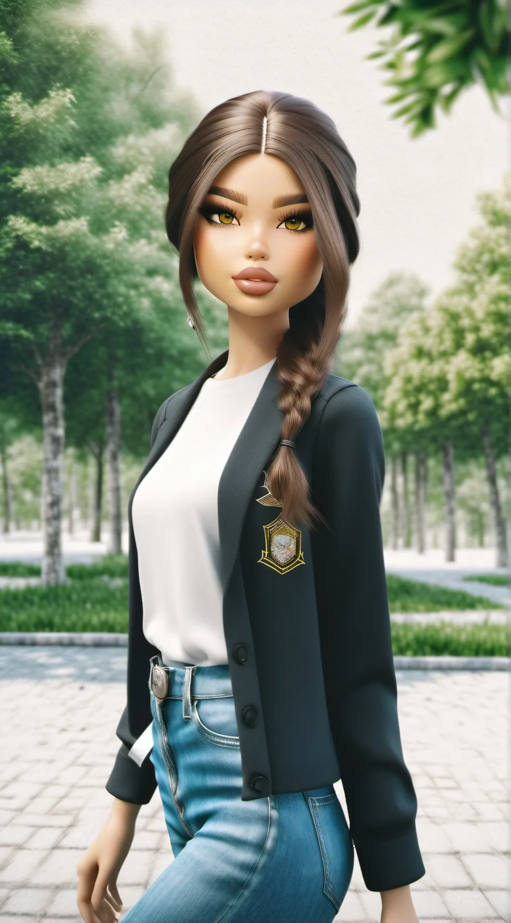 ai character: chara background