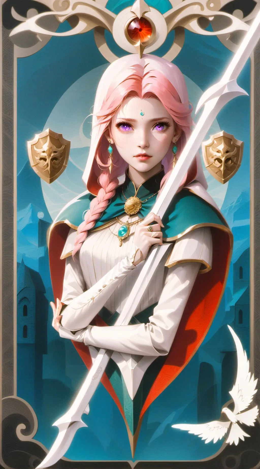 ai character: Mina And Bakugo background