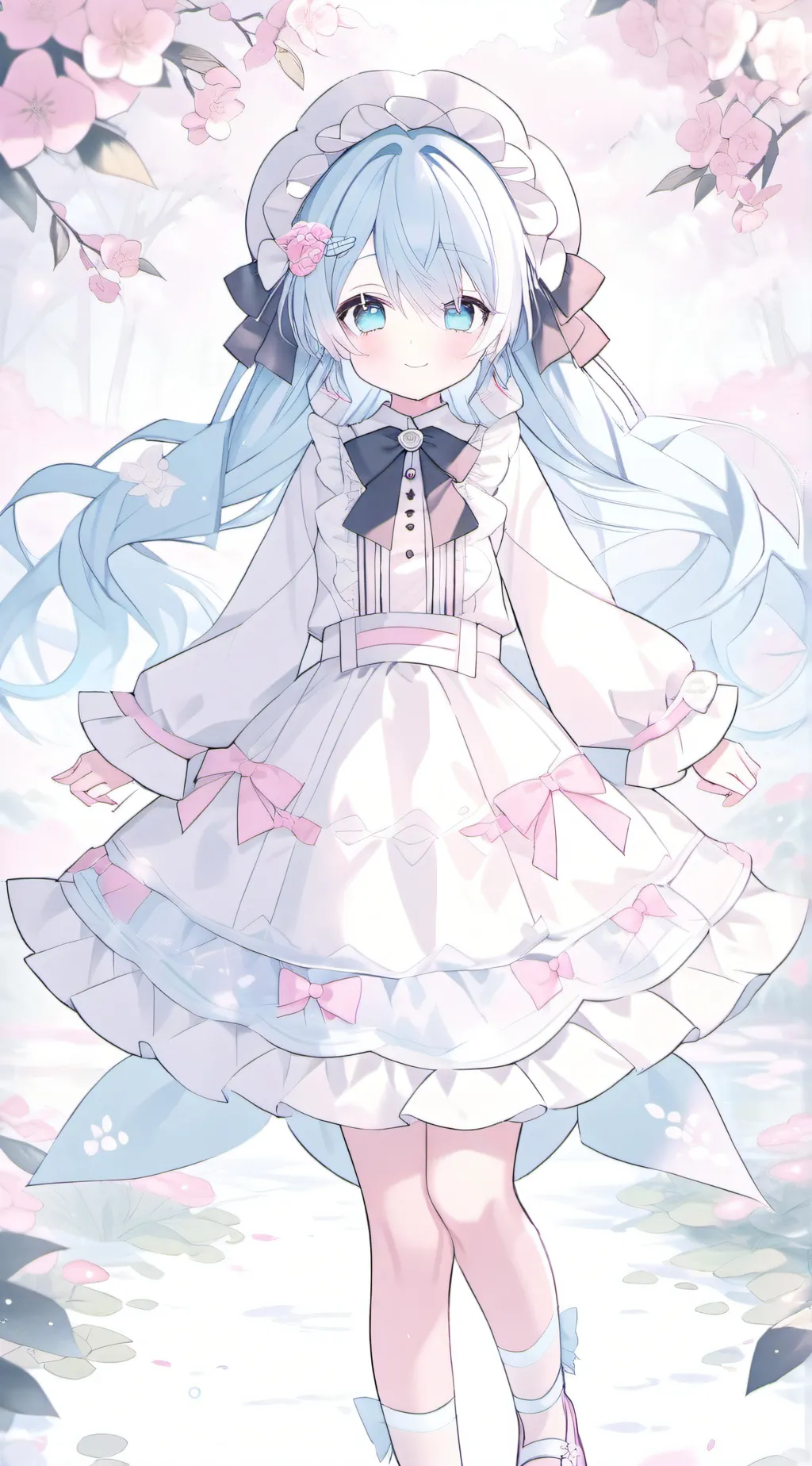 ai character: Sole  background