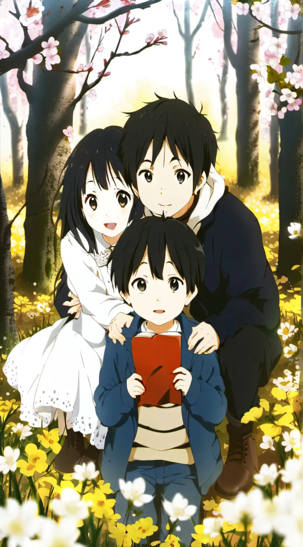 ai character: Family and friends background