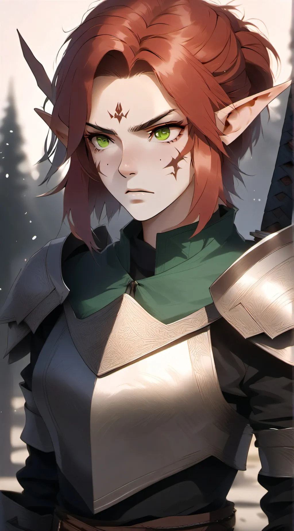 ai character: Krysté background