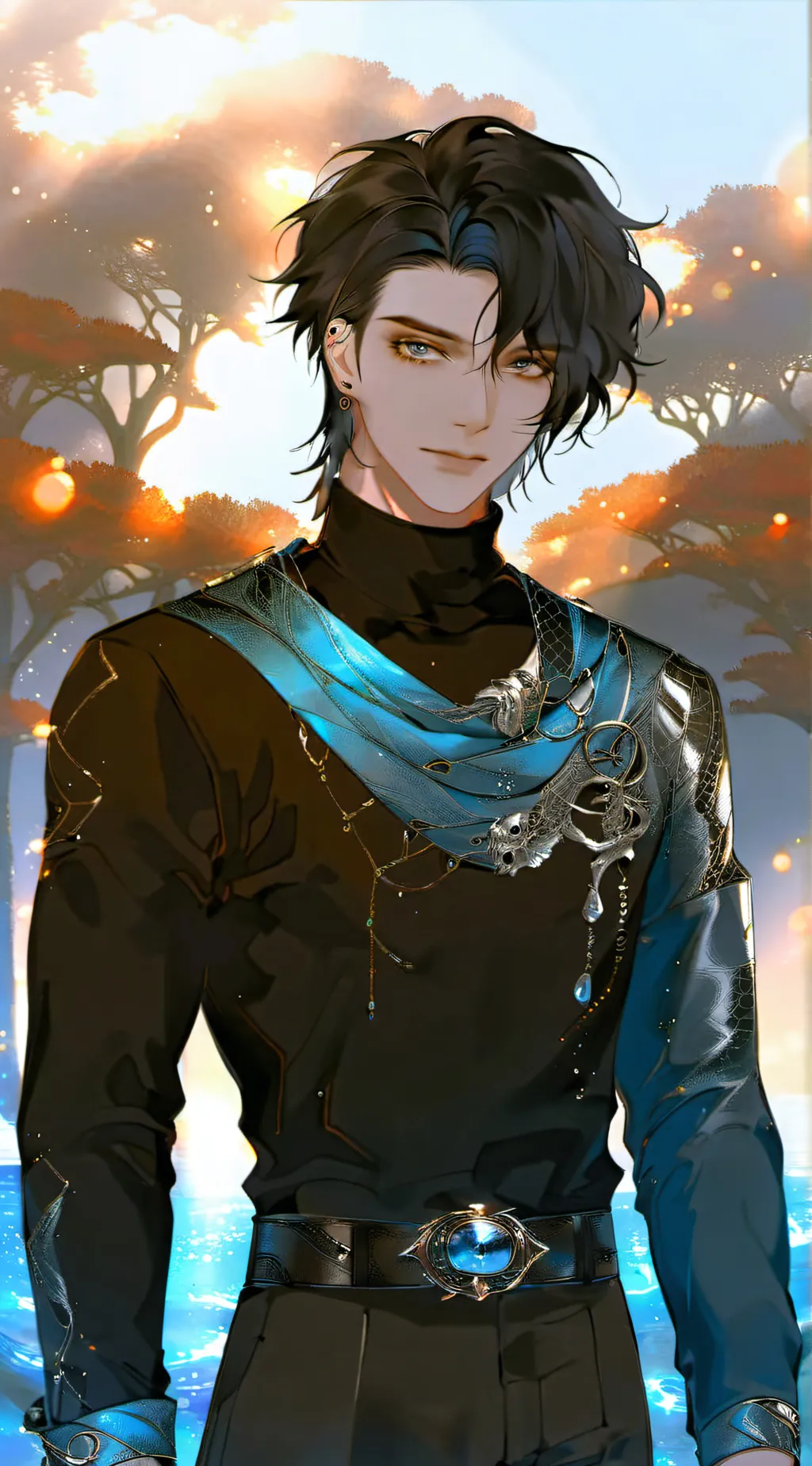 ai character: ☆~Xavier~☆ background