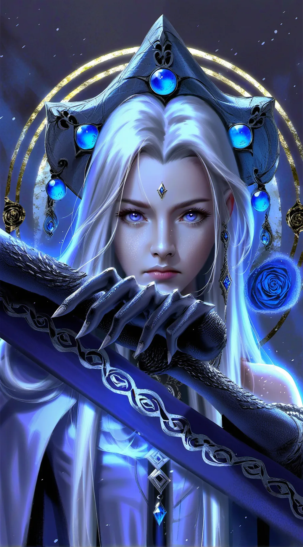 ai character: Melody  background