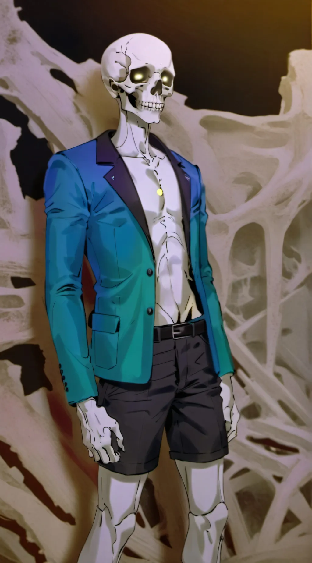 ai character: ✨️✨️sans✨️✨️ background