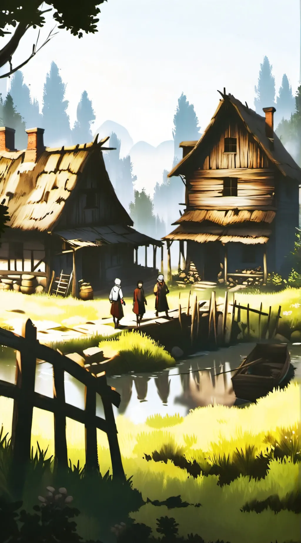 ai character: Rukongai background