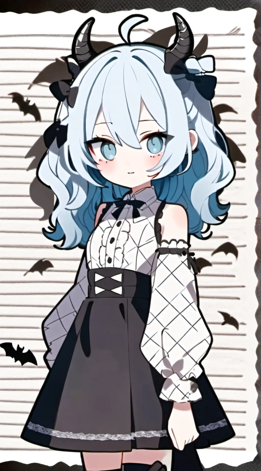 ai character: ♤Aki♤ background