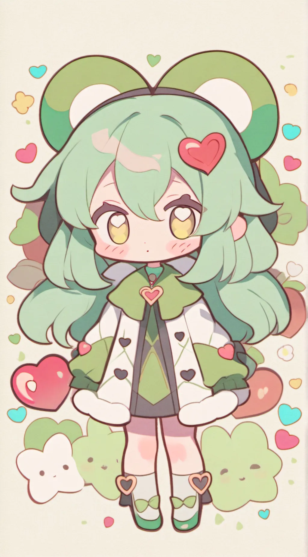 ai character: HH soulmates <3 background