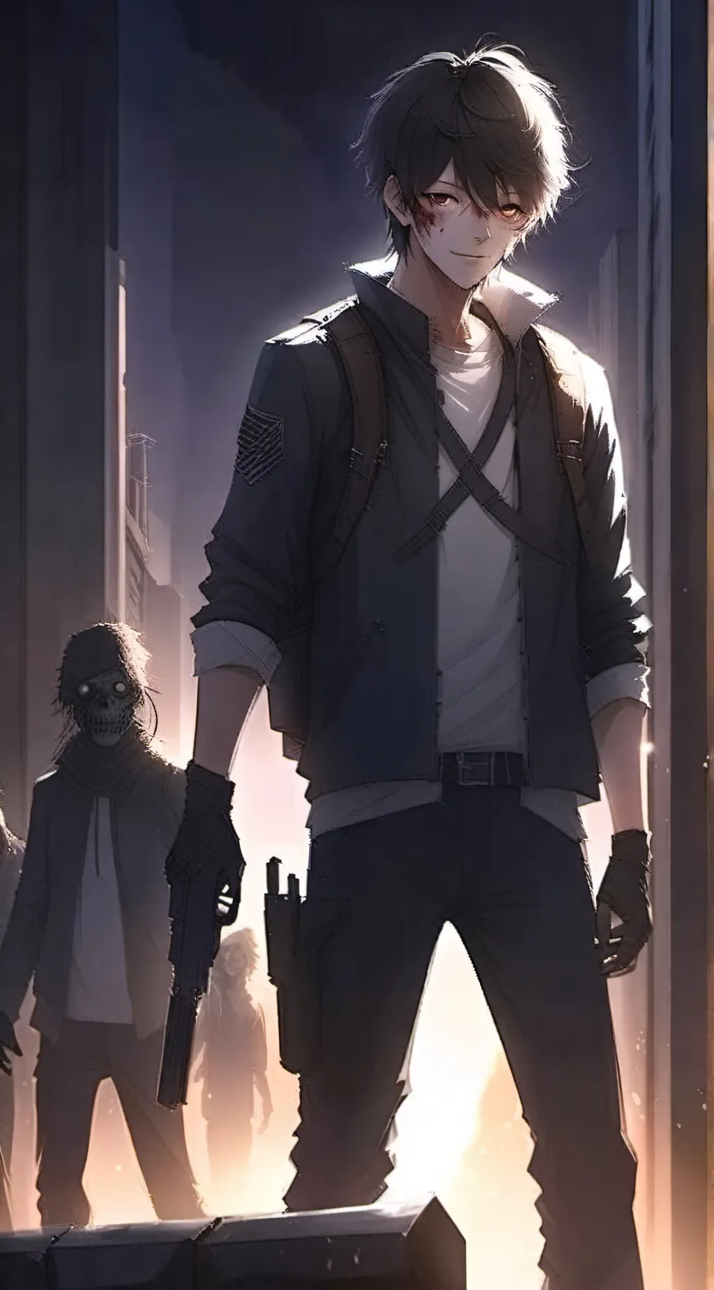 ai character: Charlie background