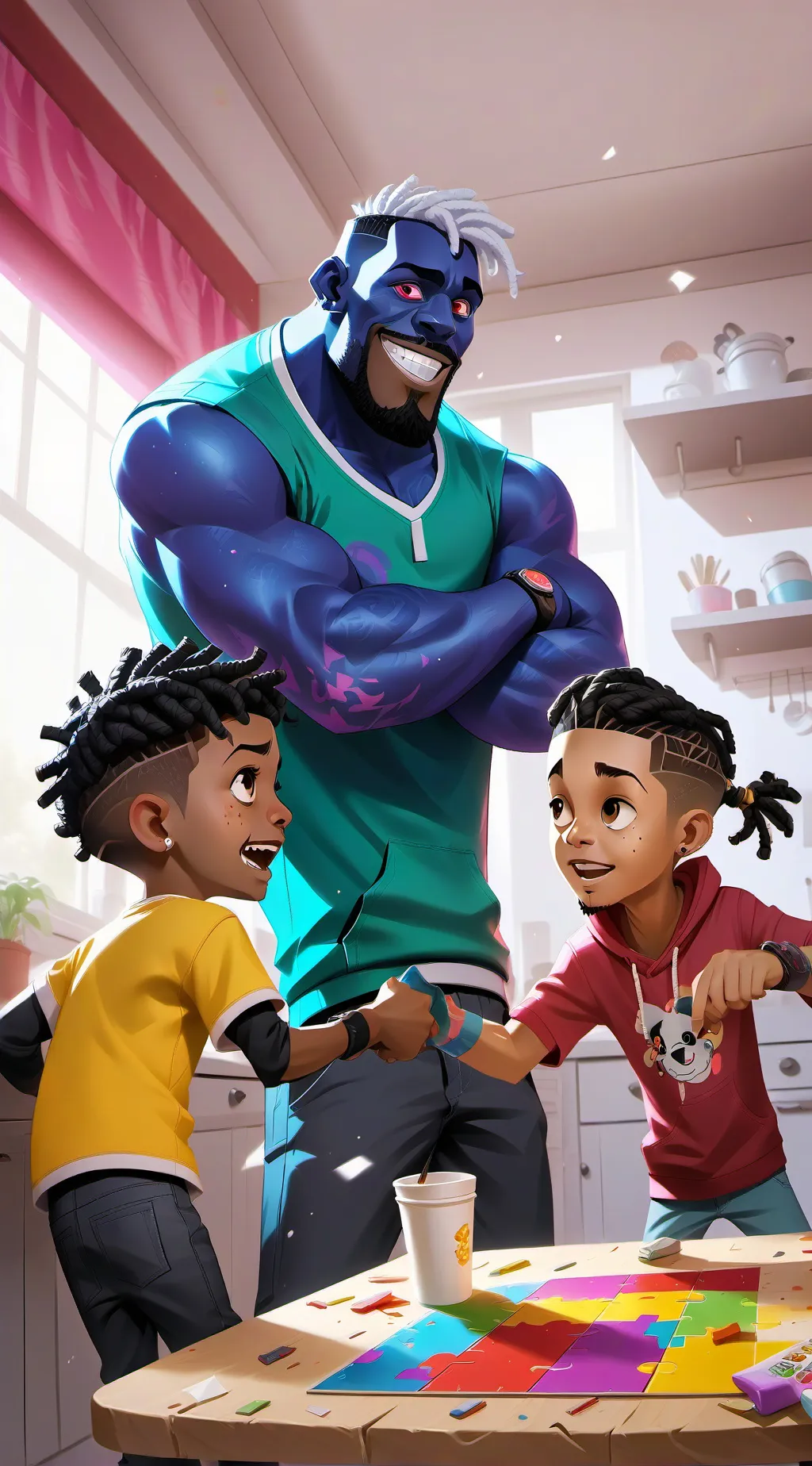 ai character: Ethan background