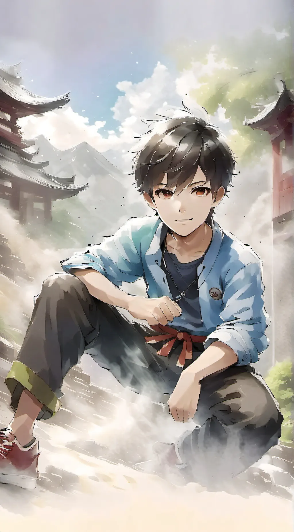 ai character: Alex background