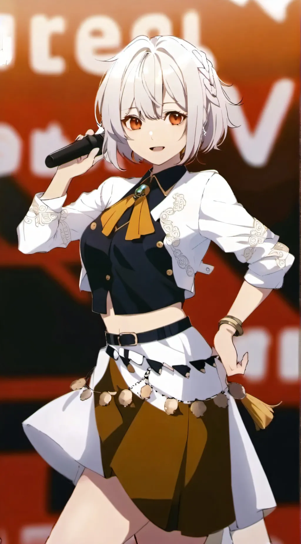 ai character: Savannah background