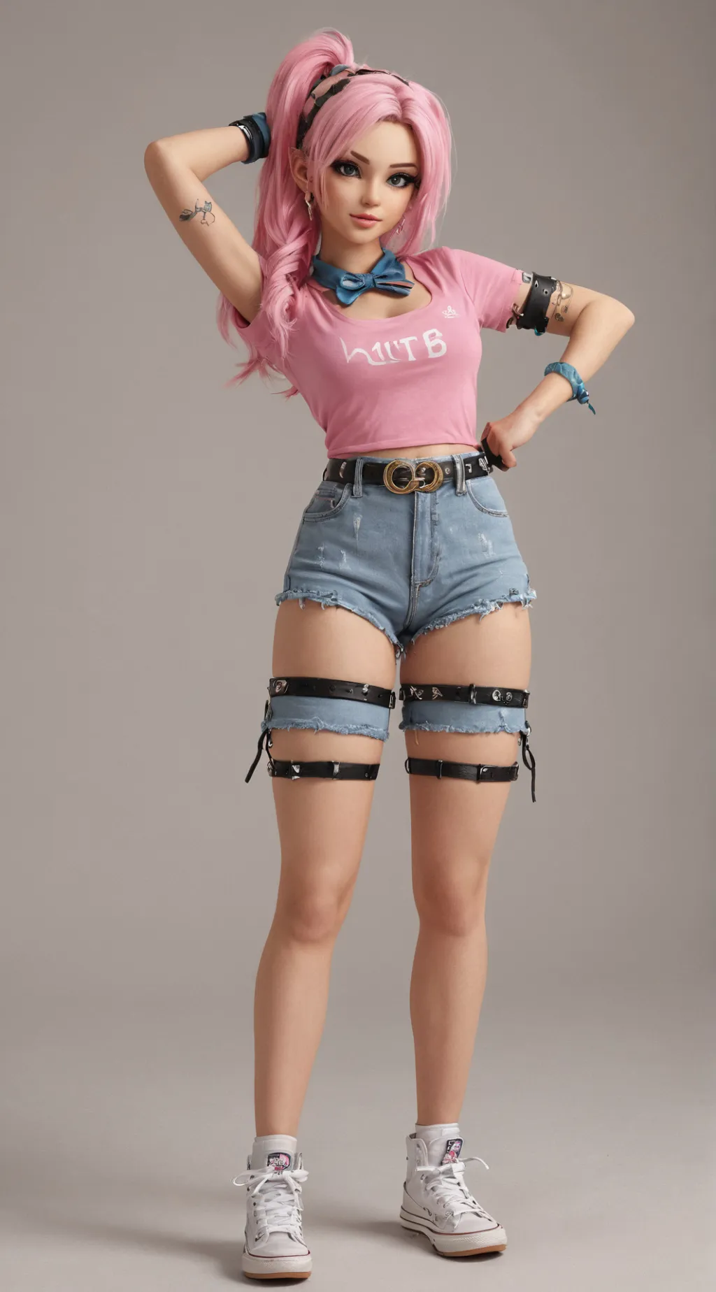 ai character: loura background