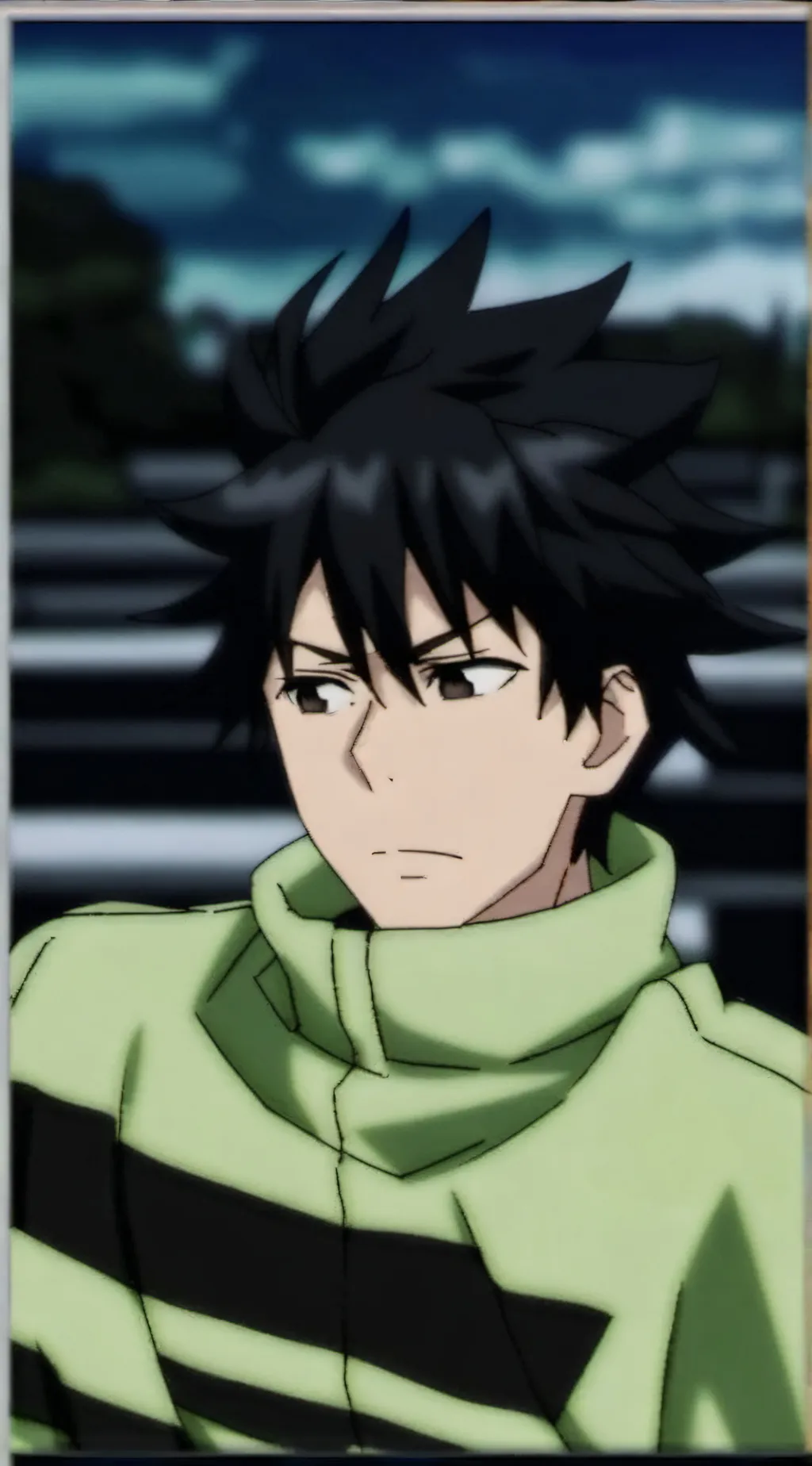 ai character: Megumi🖤😔💀 background