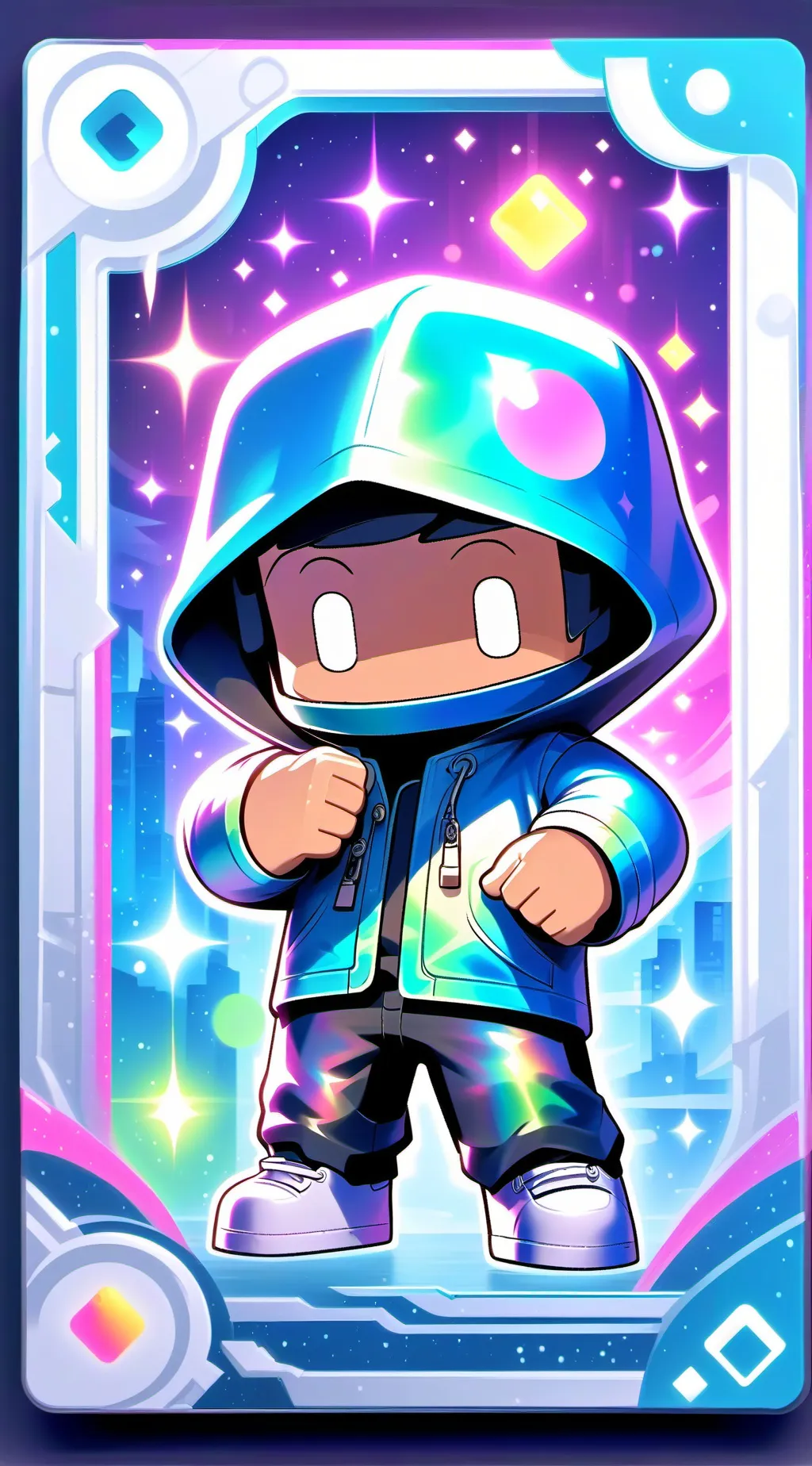 ai character: Free Robux  background