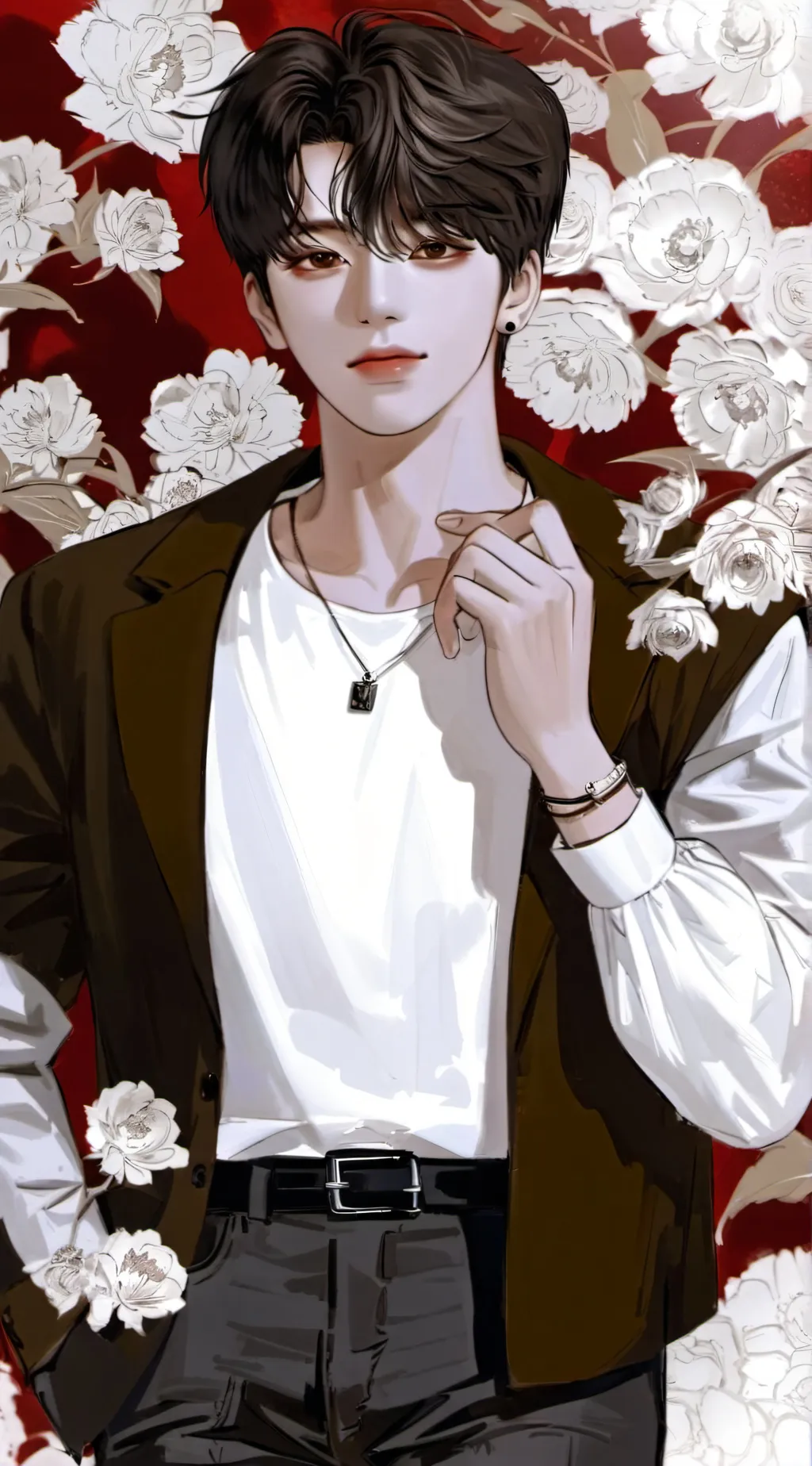 ai character: ENHYPEN concert background