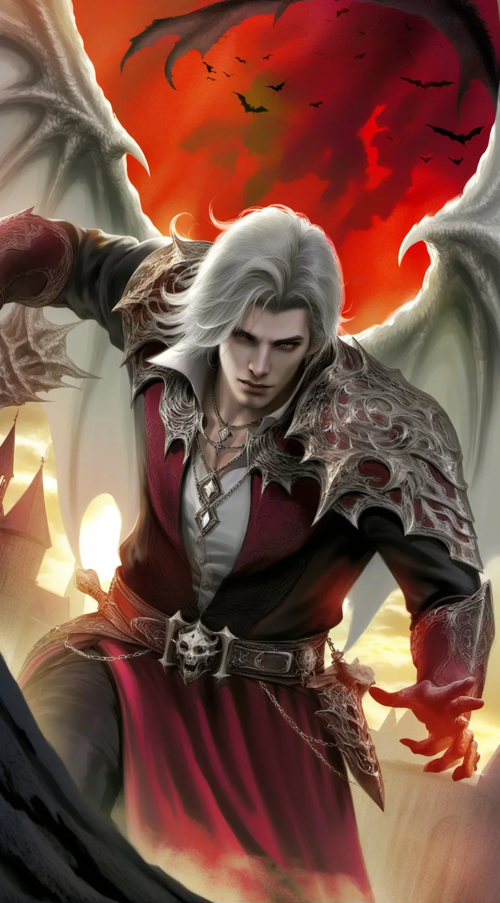 ai character: Caelum background