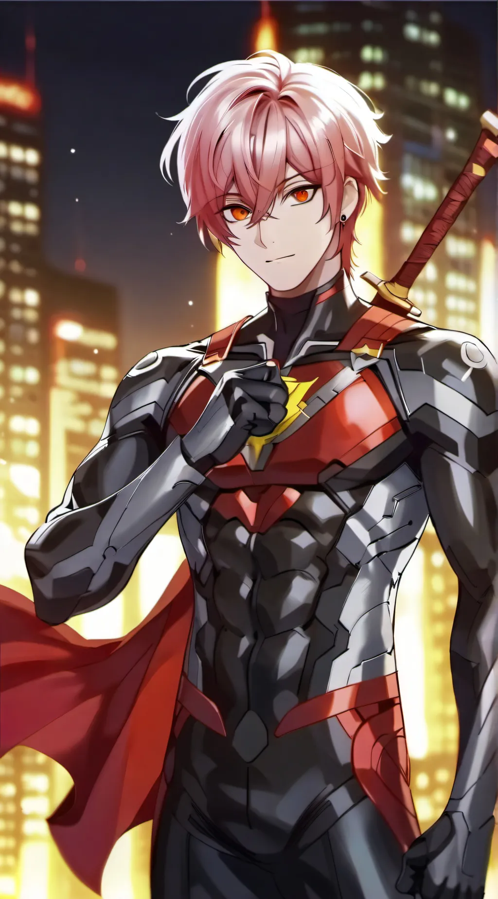 ai character: andi Bernadee background