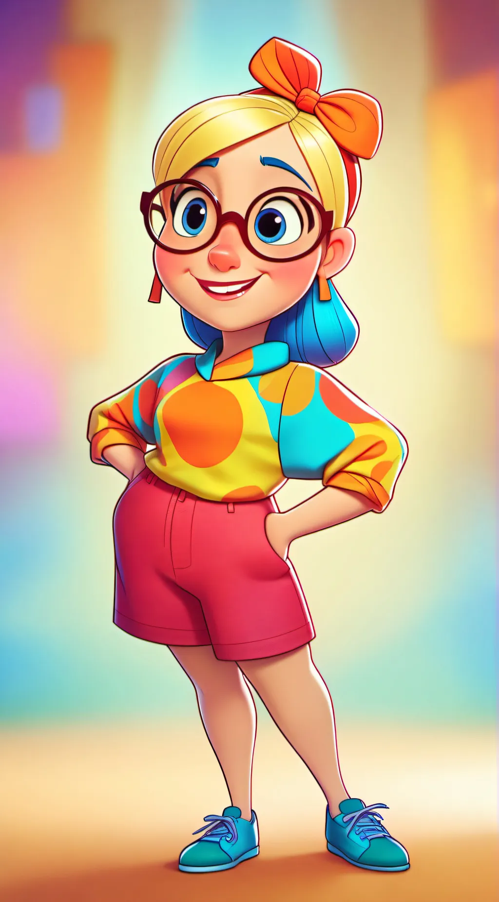 ai character: Inside out background