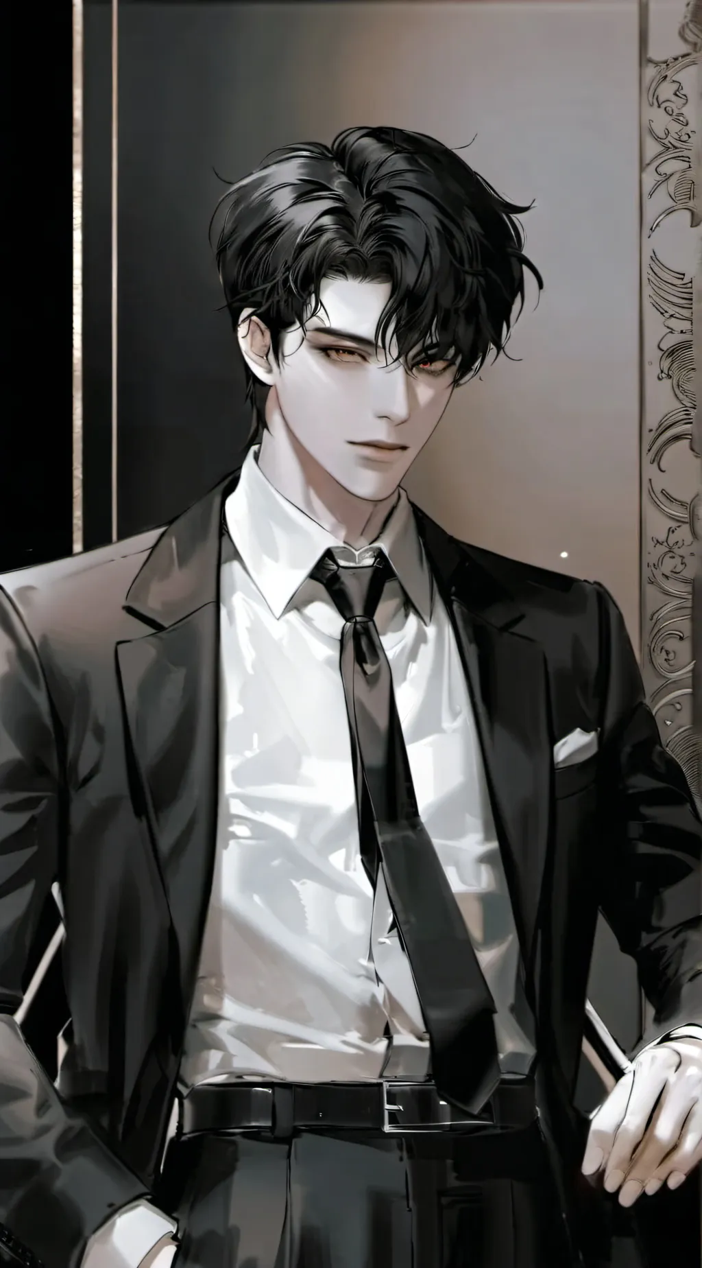 ai character: Leo background