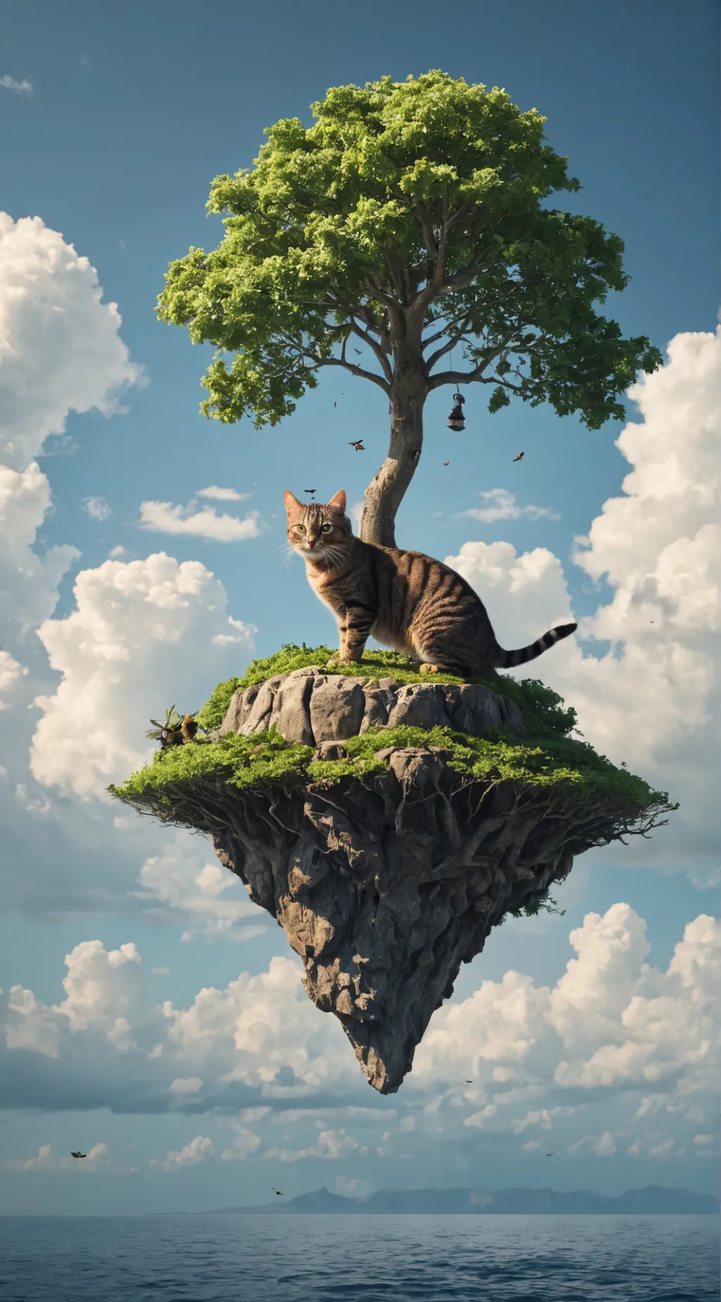 Talkie AI - Chat with cat on island 