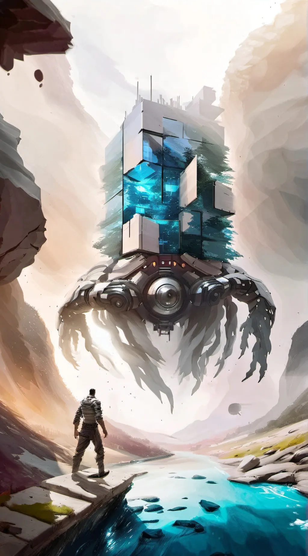 ai character: the game background