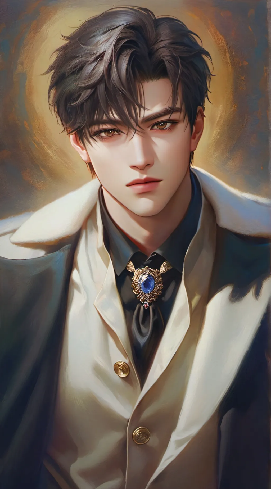 ai character: Dietrich Kaiser background