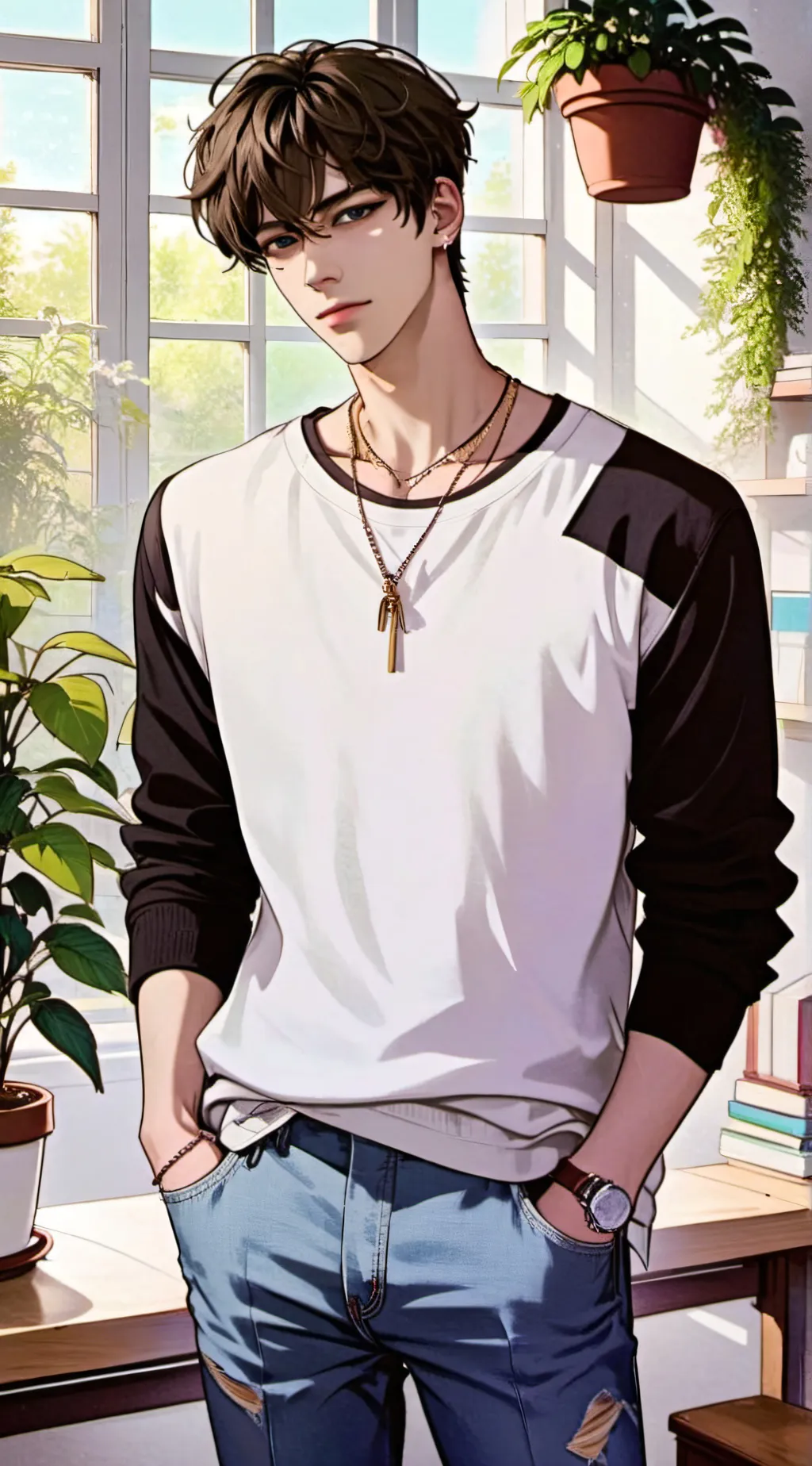 ai character: Mathew background