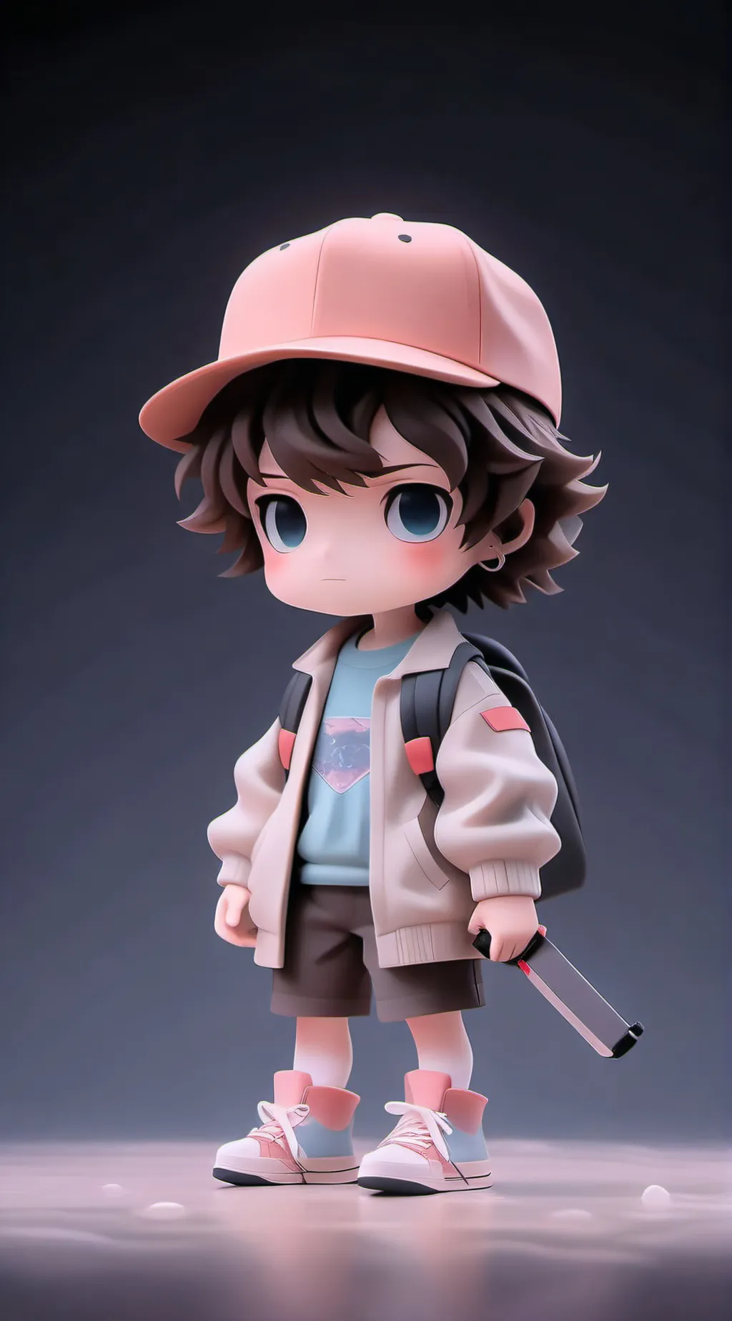 ai character: Stranger Things! background