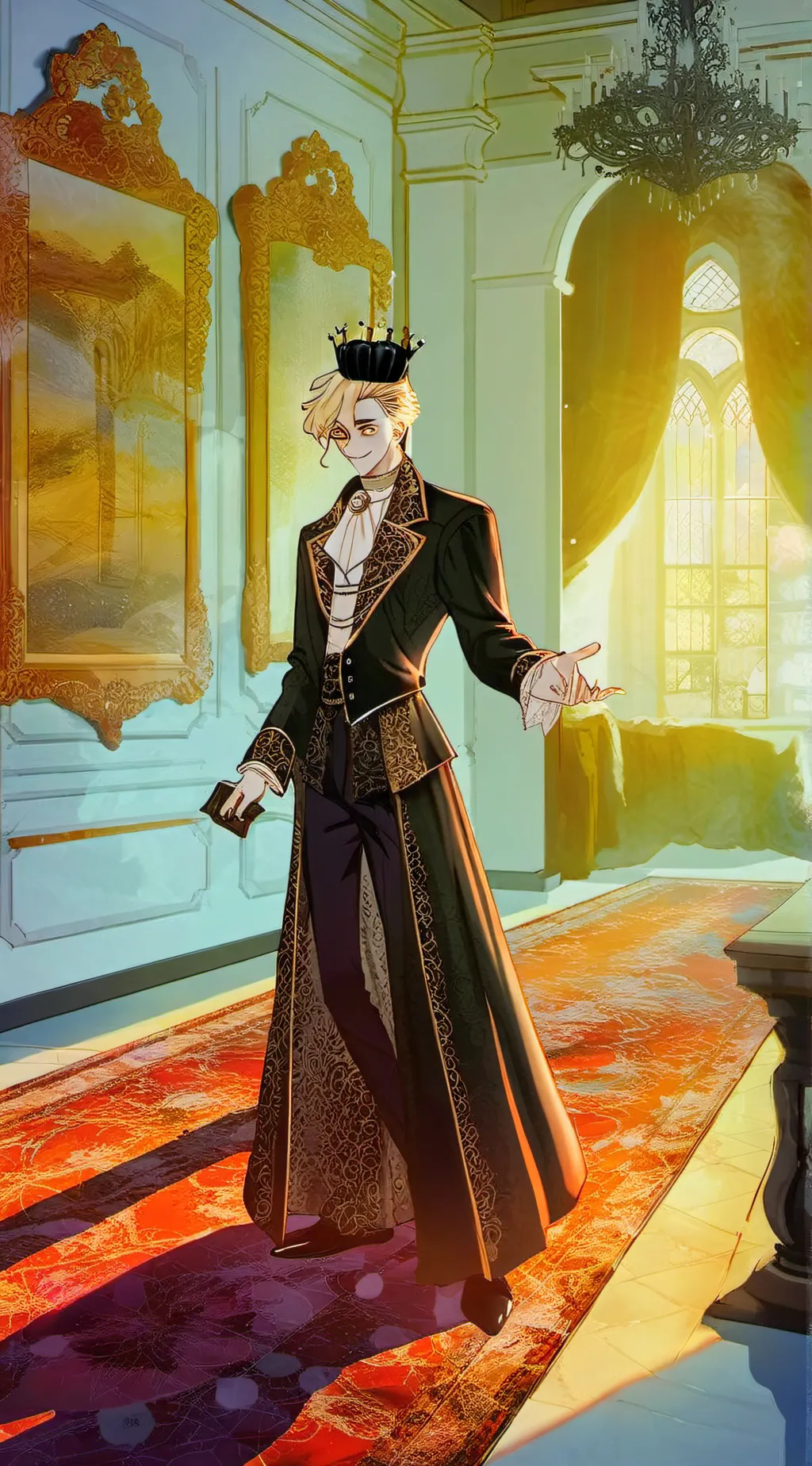 ai character: Lucifer￼ background