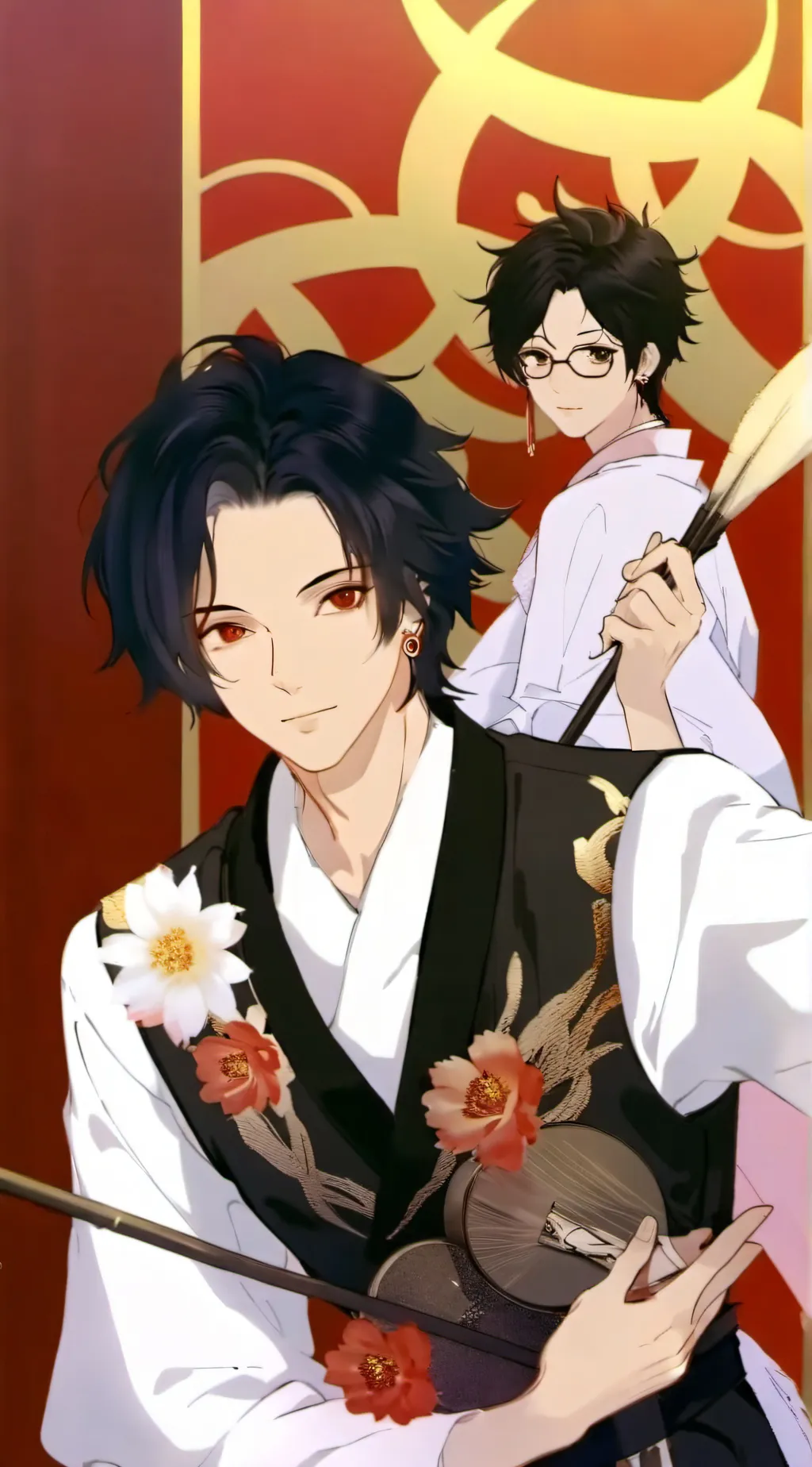 ai character: New uppermoon background