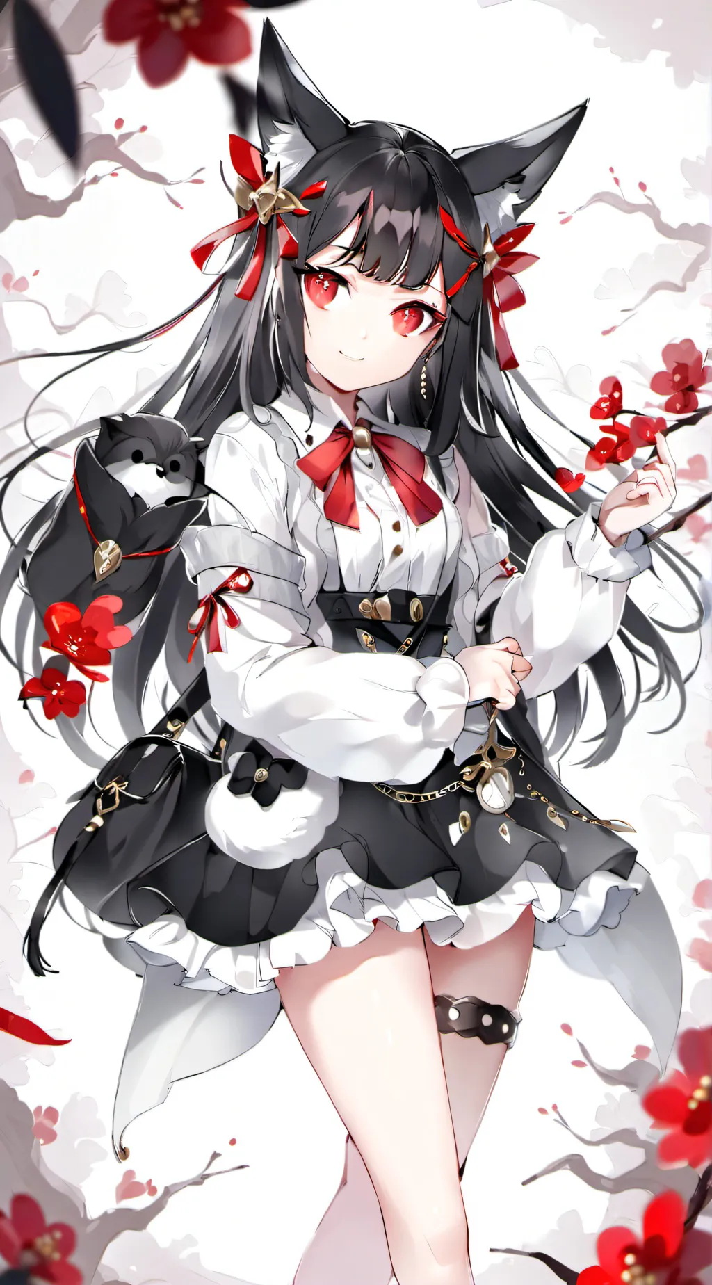 ai character: Scarlet  background