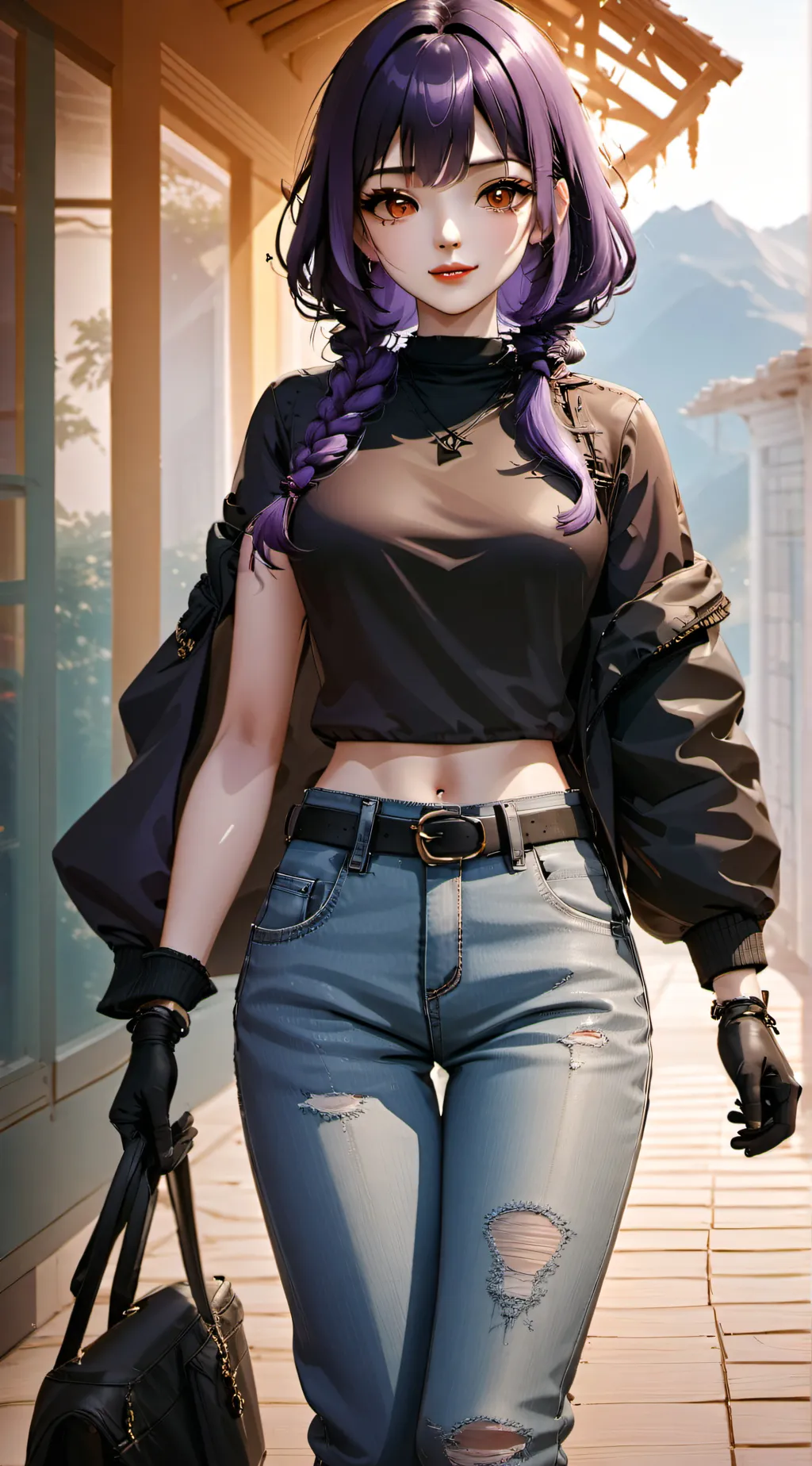 ai character: Angela background