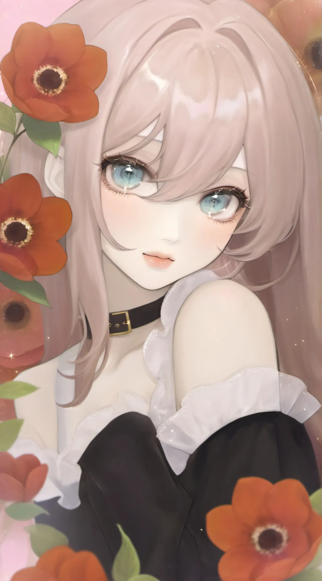 ai character: sus girl background