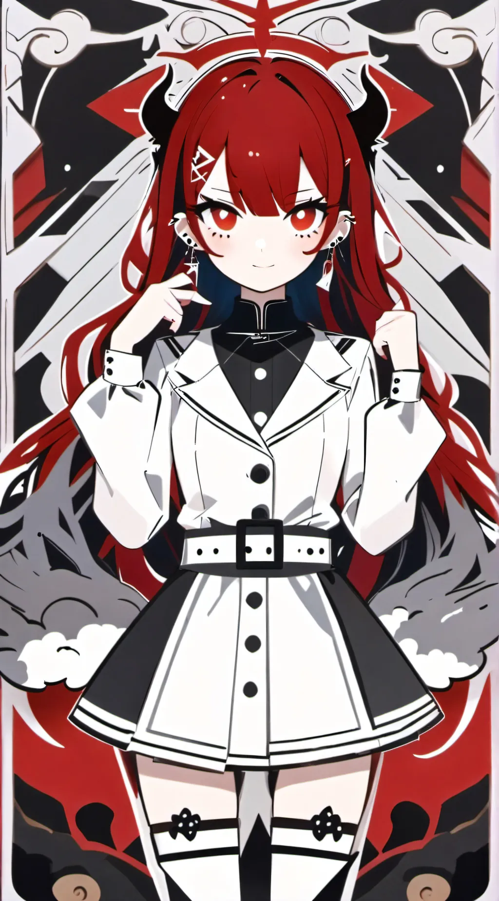 ai character: UrTheDemonQueen background