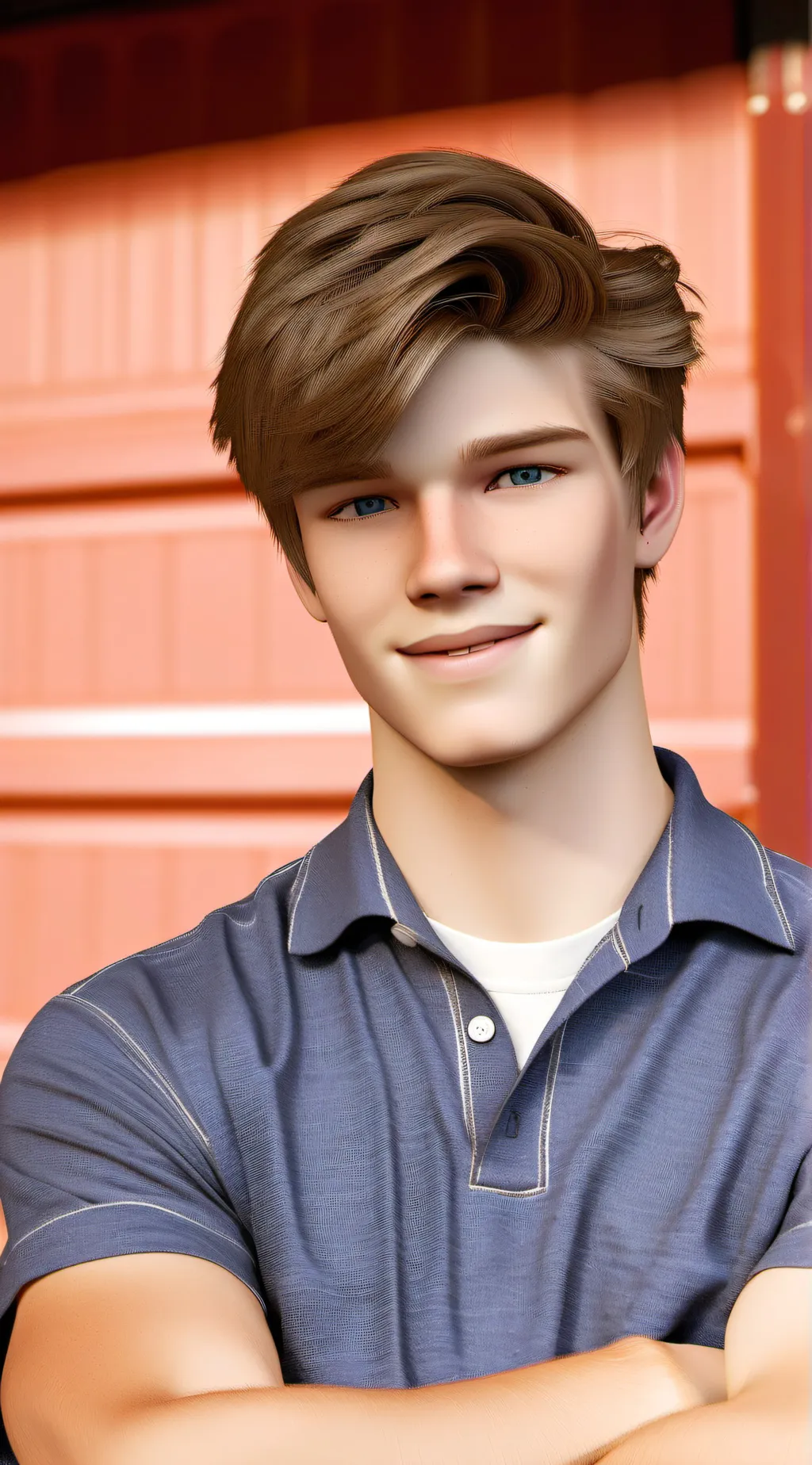 ai character: Travis  background