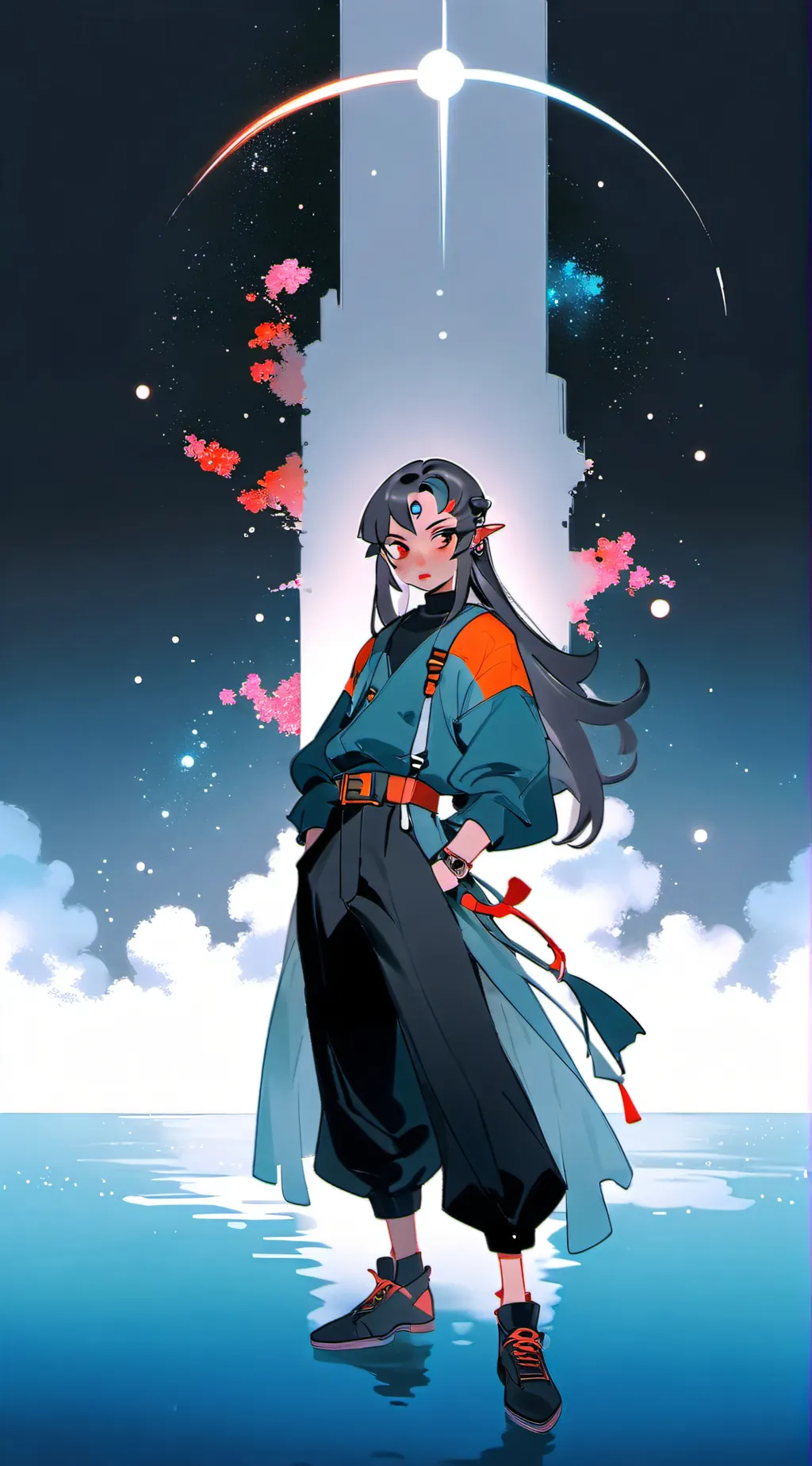 ai character: Aria background