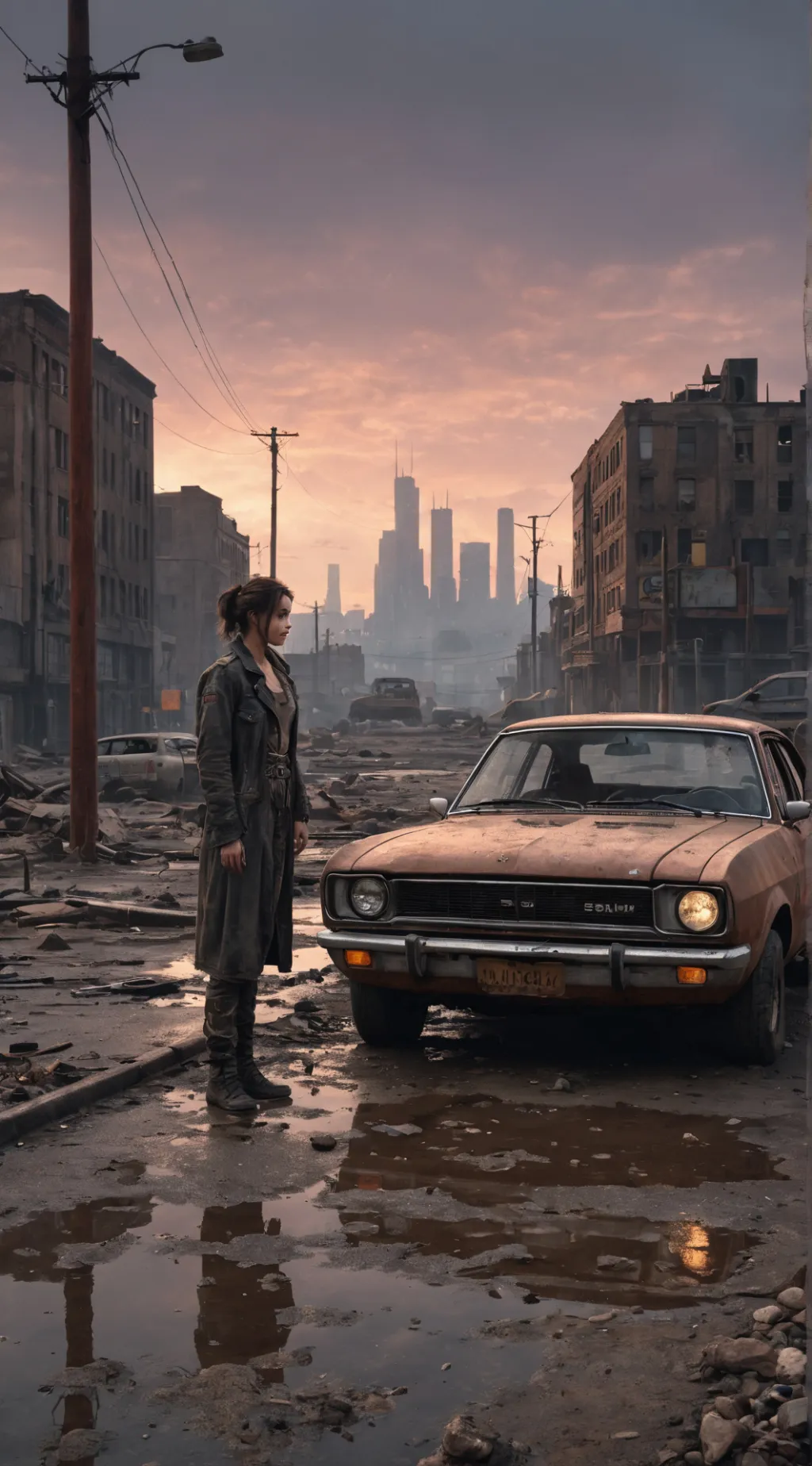 ai character:  Bella   background