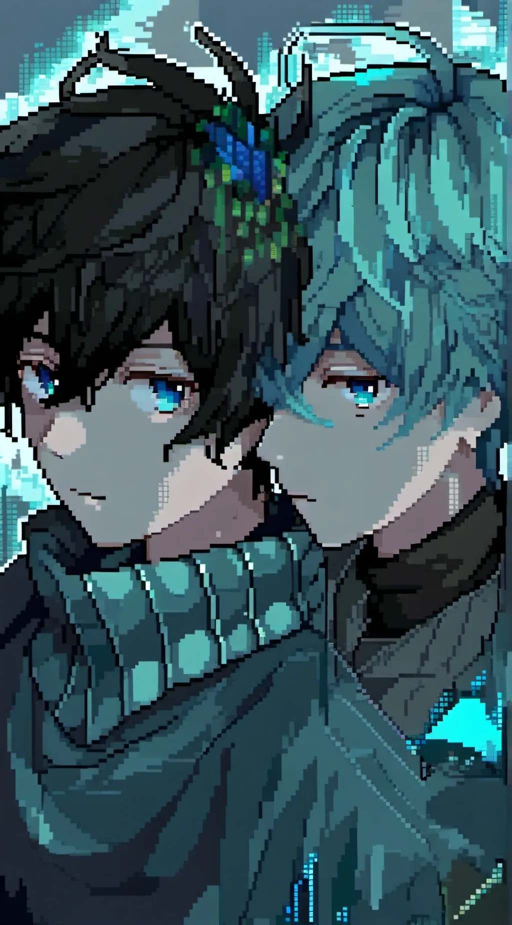 ai character: Muichiro and Giyuu background