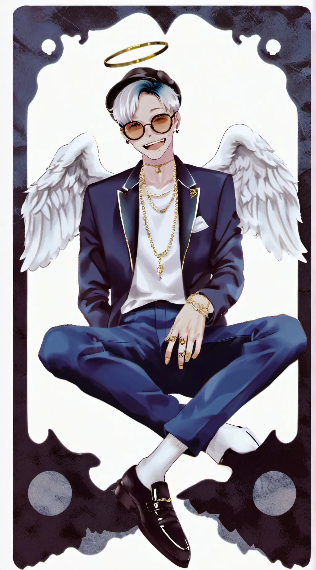 ai character: Blockman GO bedwar background