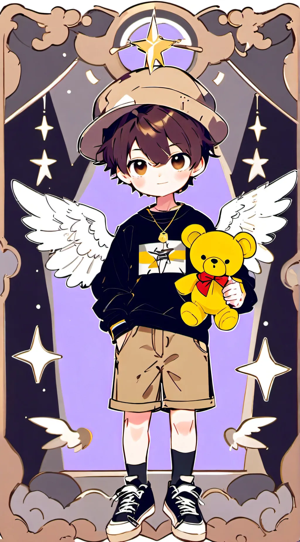 ai character: Norman Afton background