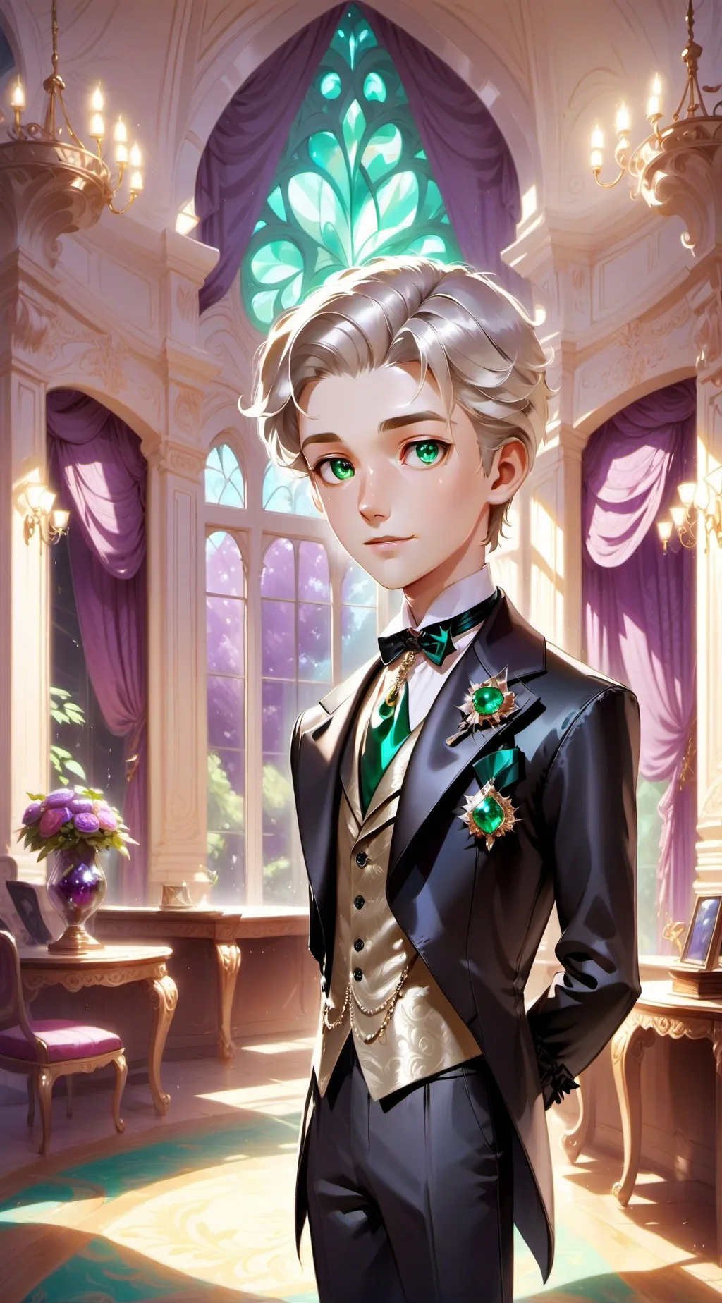ai character: draco malfoy background