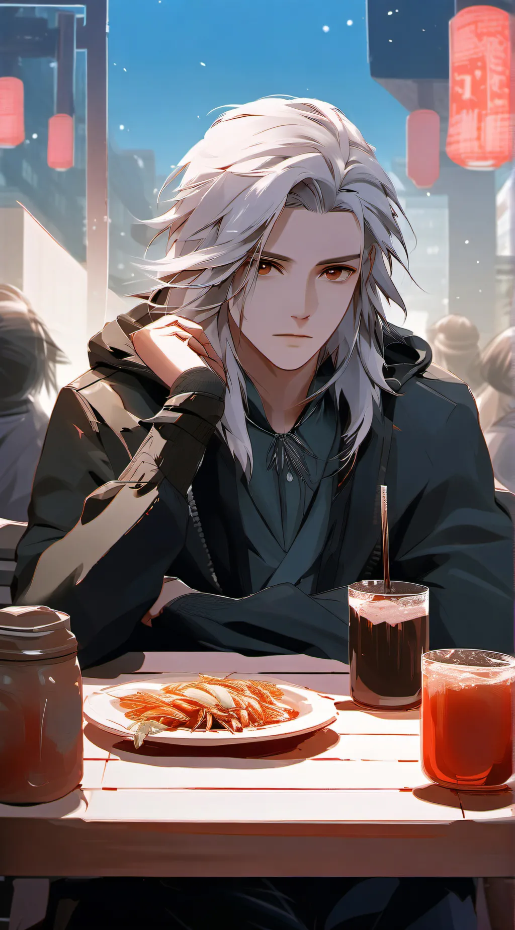 ai character: Alex background